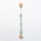 binky strap dot blue