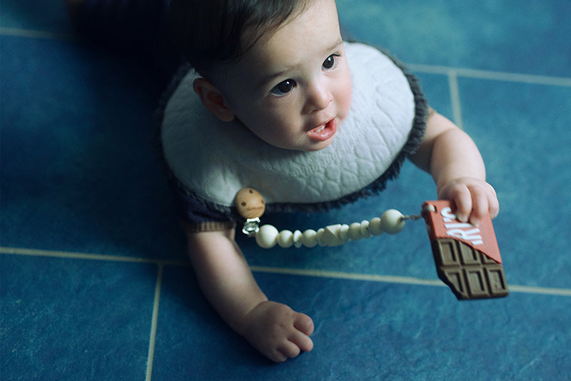 binky strap dot milk