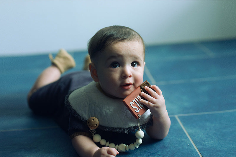 binky strap dot milk