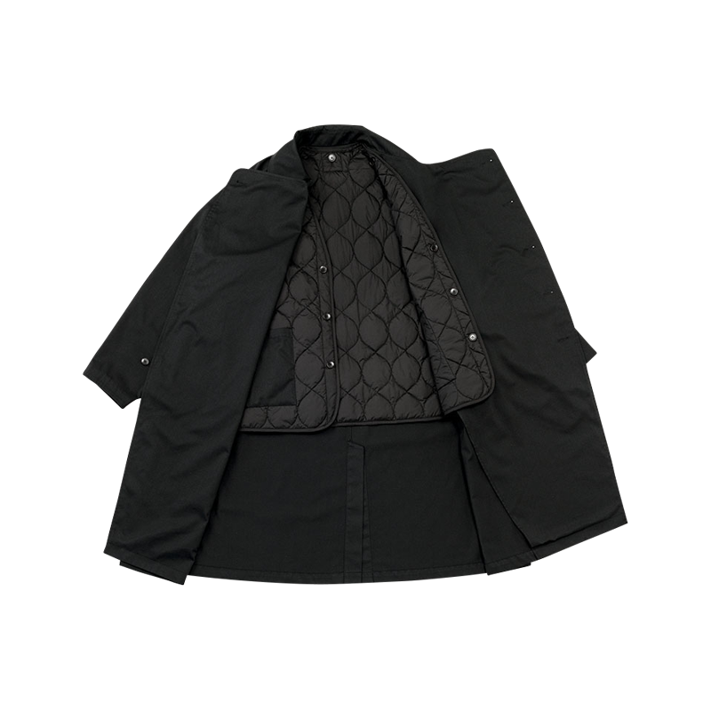 ROOMY COAT 3 BLACK