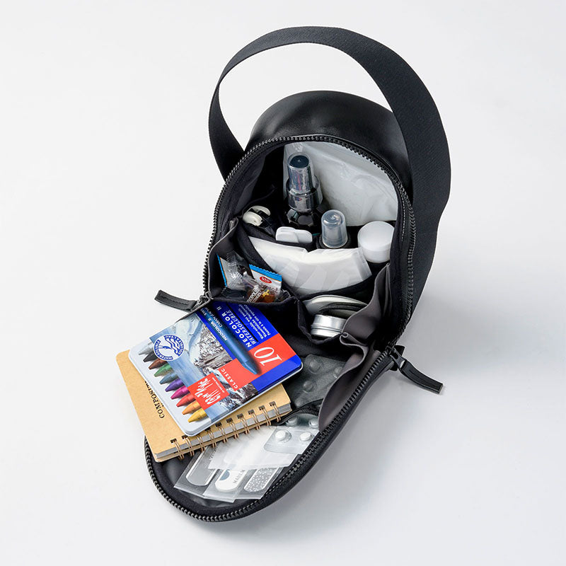 HONEYCOMB POUCH 2 BLACK