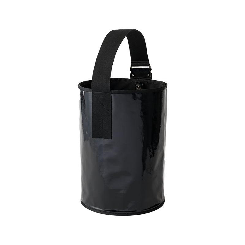 HULLED TOTE BAG BLACK