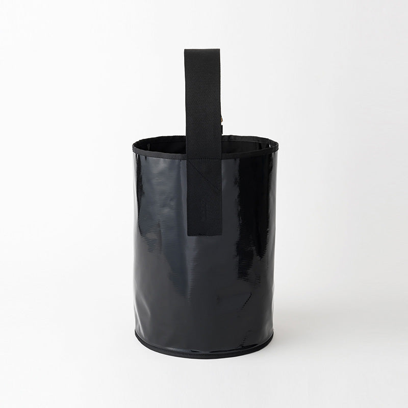 HULLED TOTE BAG BLACK