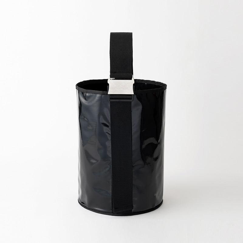 HULLED TOTE BAG BLACK
