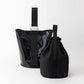 HULLED TOTE BAG BLACK
