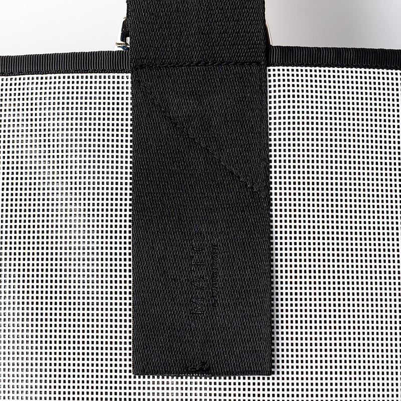 HULLED TOTE BAG BLACK