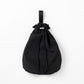 HULLED TOTE BAG BLACK