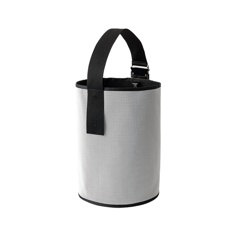 HULLED TOTE BAG WHITE