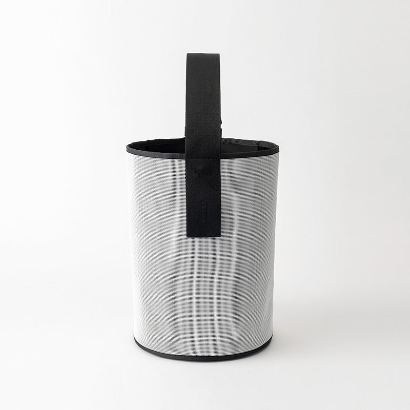 HULLED TOTE BAG WHITE