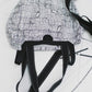 POND TOTE BAG DOODLE WHITE