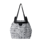 POND TOTE BAG DOODLE WHITE