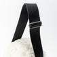HONEYCOMB BAG SHAGGY WHITE