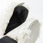 HONEYCOMB BAG SHAGGY WHITE