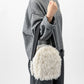 HONEYCOMB BAG SHAGGY WHITE