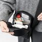 HONEYCOMB BAG SHAGGY WHITE