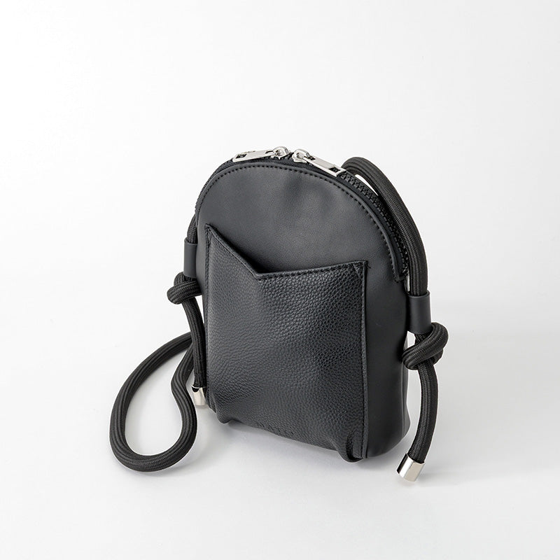ZIPLINE PHONE BAG BLACK