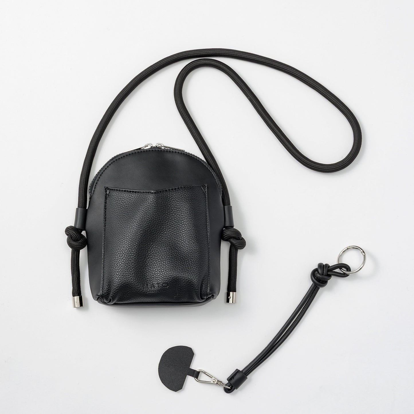 ZIPLINE PHONE BAG BLACK