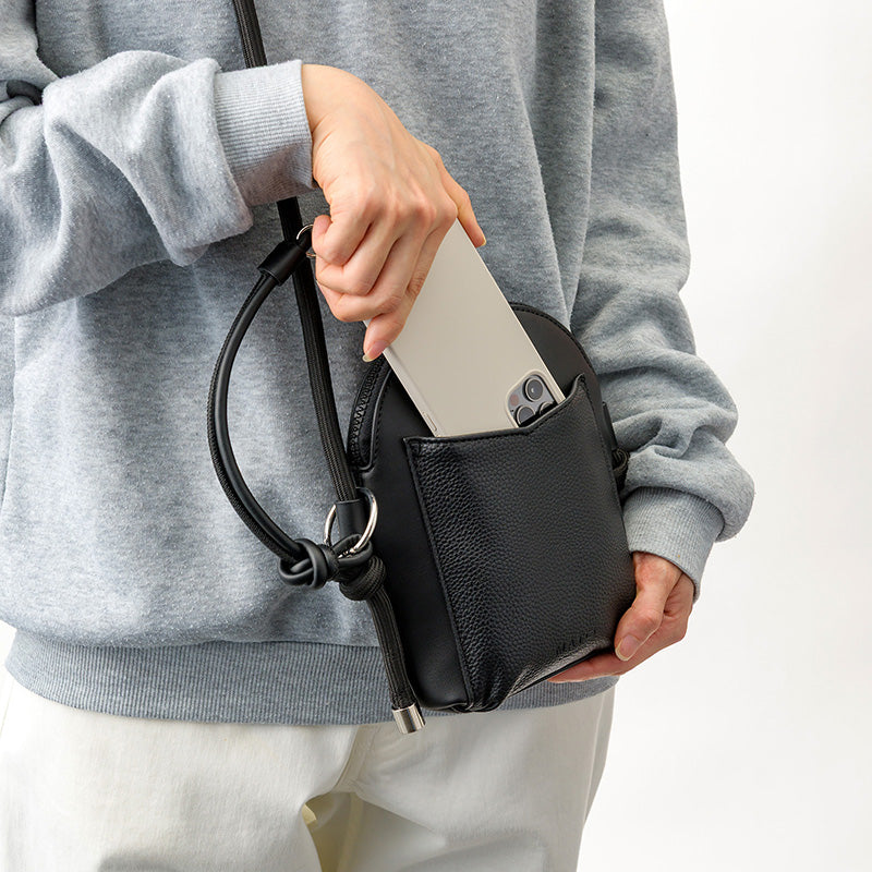 ZIPLINE PHONE BAG BLACK