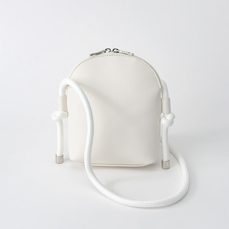 ZIPLINE PHONE BAG WHITE