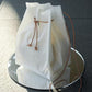 TEARDROP PURSE AIR 1 GHOST