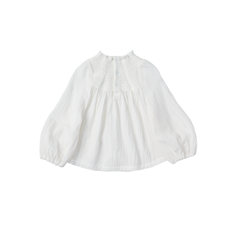 blouses 1 shirring white