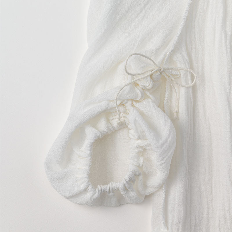 blouses 1 shirring white