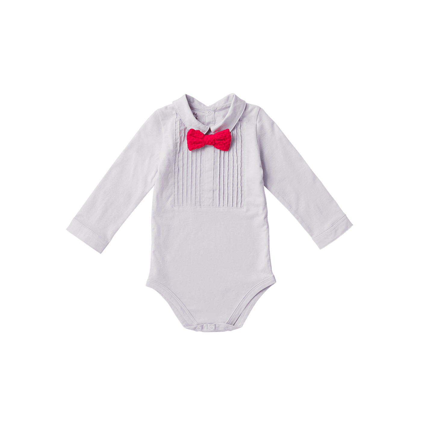 bodysuits 2 pintuck grey
