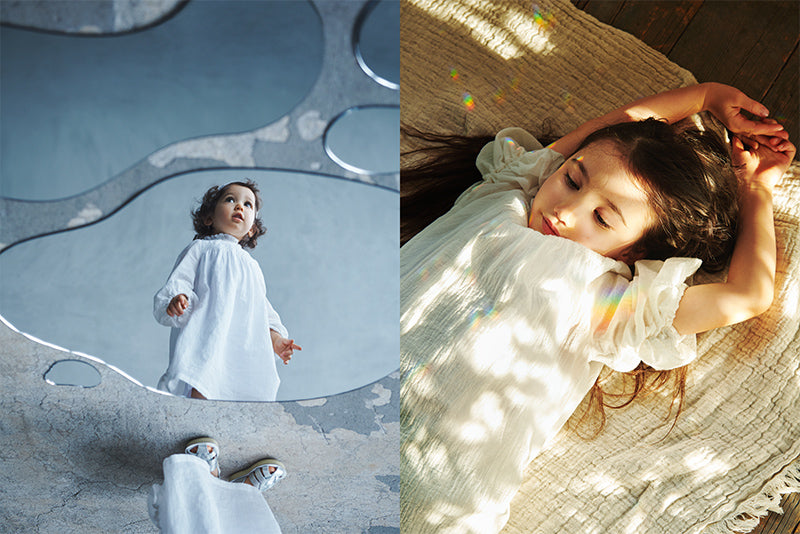 dress 1 shirring white
