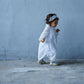 dress 1 shirring white 70-90cm