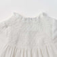 dress 1 shirring white 70-90cm