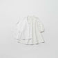 dress 1 shirring white 100-120cm