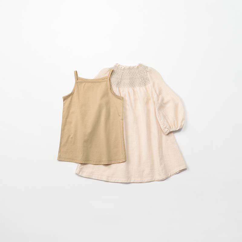 dress 2 shirring pink