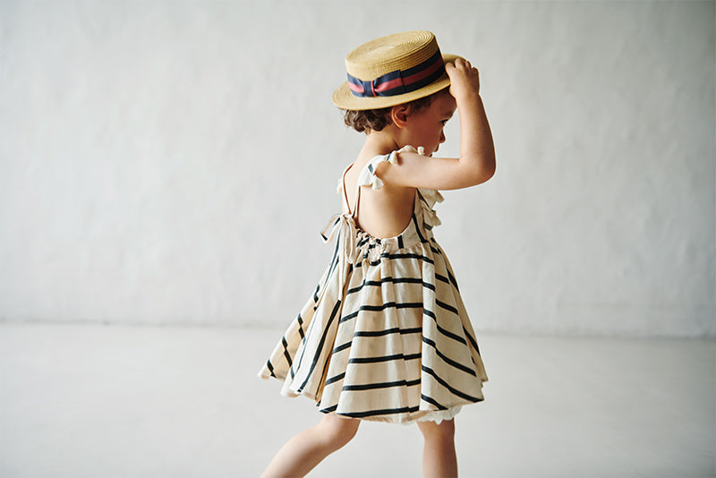loisir sun dress 3 stripe 70-90cm