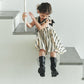 loisir sun dress 3 stripe 100-120cm