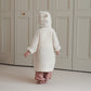 hooded bathrobe 1 ivory