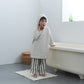 hooded bathrobe 1 ivory