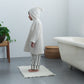 hooded bathrobe 1 ivory