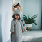 hooded bathrobe 3 ice grey