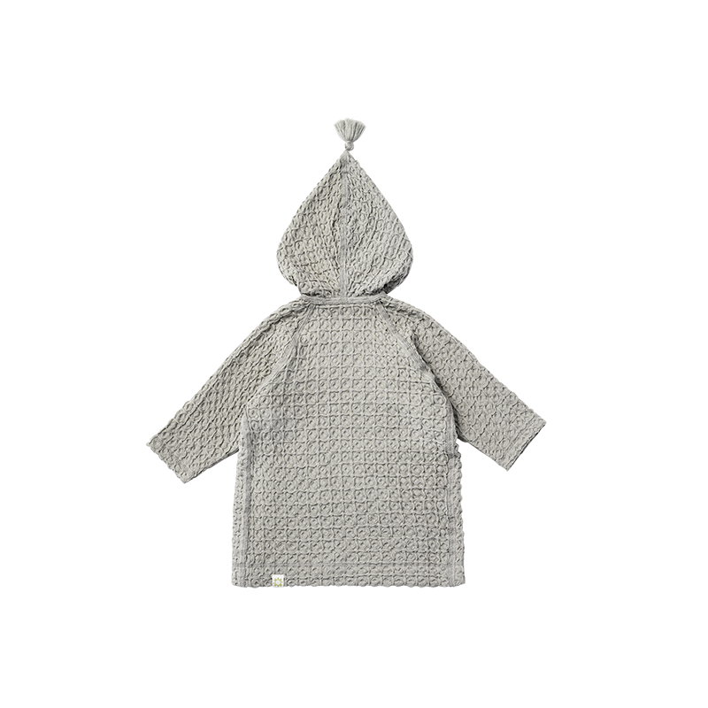 hooded bathrobe 4 sage