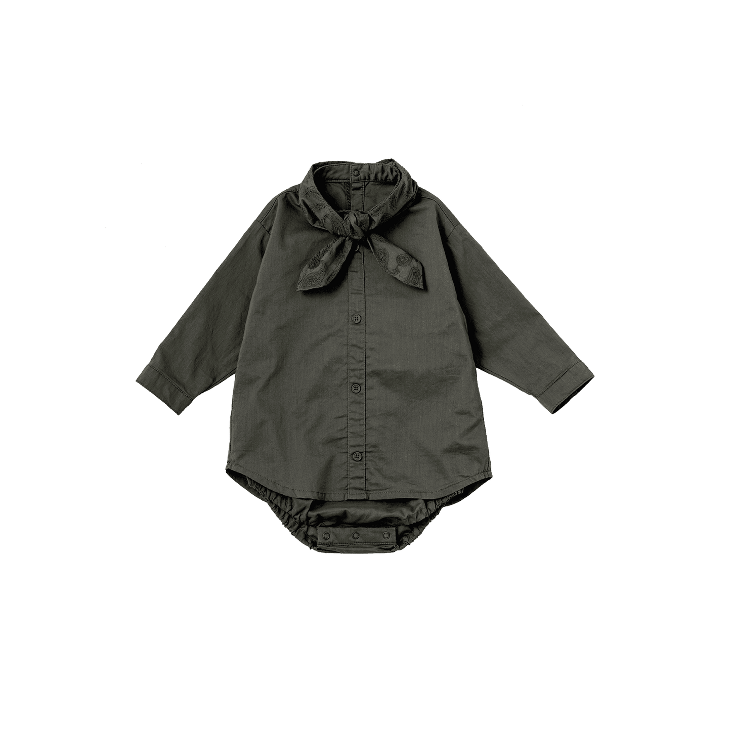 bodysuits 6 scarf charcoal