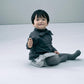 bodysuits 6 scarf charcoal 80cm