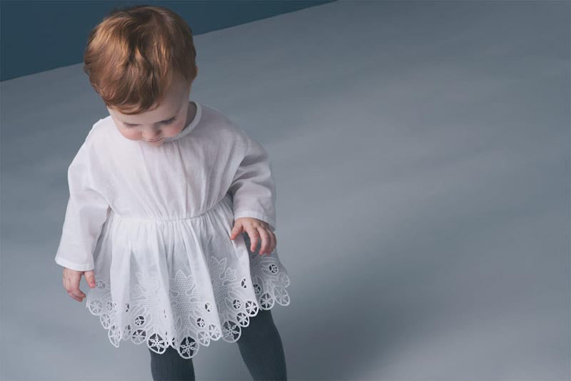 bodysuits 7 scallop white